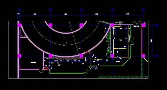 Dibujos CAD dimensiones y muros nueva construcción