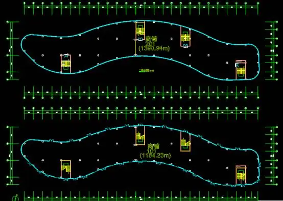 Dibujos CAD distribución primer piso